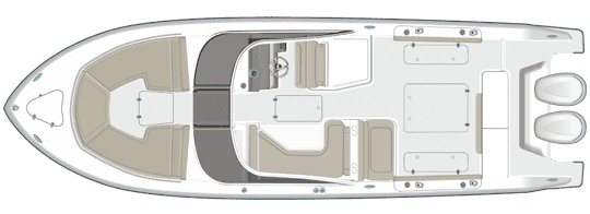 32′ 2018 Pursuit 325 DC