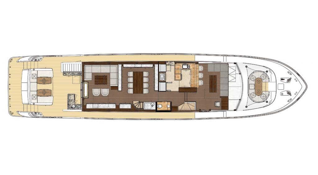 100 2018 Ocean Alexander Skylounge Motor Yacht Alexander Marine Usa