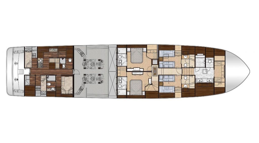 100′ 2018 Ocean Alexander Skylounge Motor Yacht
