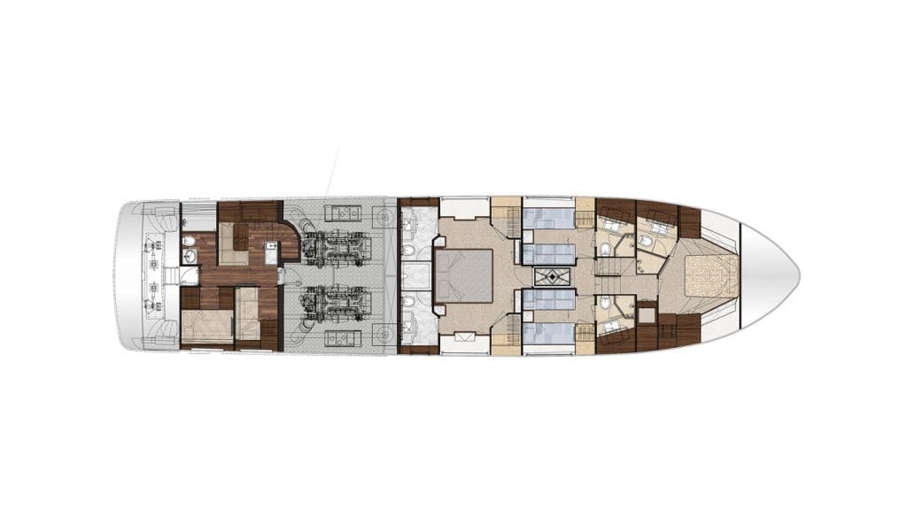 85′ 2018 Ocean Alexander Motoryacht #85E17