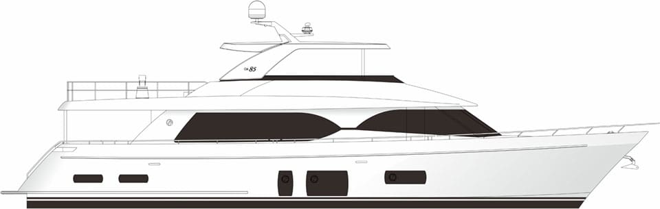 85 Ocean Alexander Motoryacht