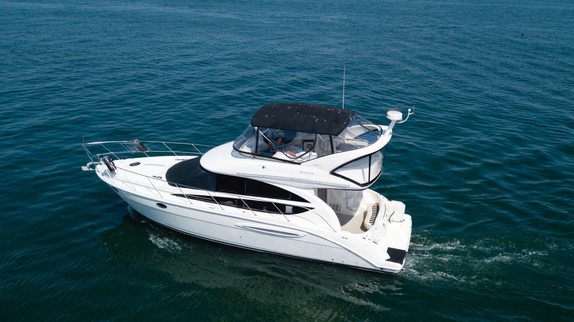 41' 2006 Meridian 391 Sedan Bridge 'Zeeker' - ALEXANDER MARINE USA™